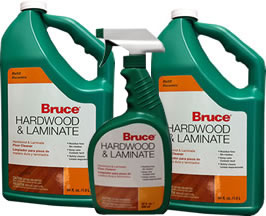 The Flor Stor Bruce Hardwood Floor Care Products