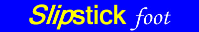 slipstick foot logo